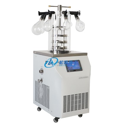 LGJ-12S多歧管压盖型真空冷冻干燥�?0.08㎡电加热)图片