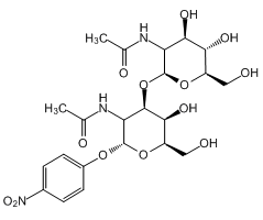 4-Nitrophenyl 2-acetamido-3-O-(2-acetamido-2-deoxy-β-D-glucopyranosyl)-2-deoxy-α-D-galactopyranoside