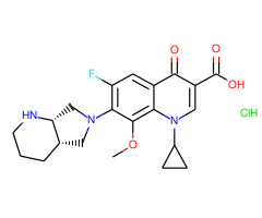 Moxifloxacin hydrochloride