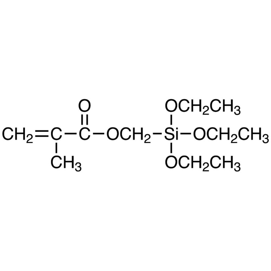 (Triethoxysilyl)methyl Methacrylate (stabilized with MEHQ)