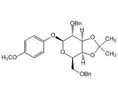 (4-Methoxyphenyl)-2,6-di-O-benzyl-3,4-O-isopropylidene-β-D-galactopyranose