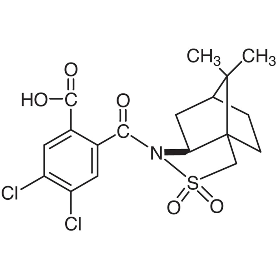 N-(2-Carboxy-4,5-dichlorobenzoyl)-(+)-10,2-camphorsultam