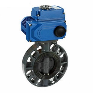 电动upvc蝶阀图片