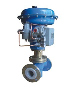 ZMJBP-16F46P气动薄膜衬四氟单座调节阀图片