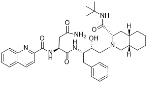 Saquinavir(Ro-31-8959 Invirase Fortovase)图片
