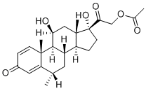 Methylprednisolone acetate图片