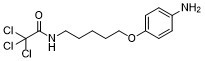 Acetamide,N-(5-(p-aminophenoxy)pentyl)-2,2,2-trichloro-图片