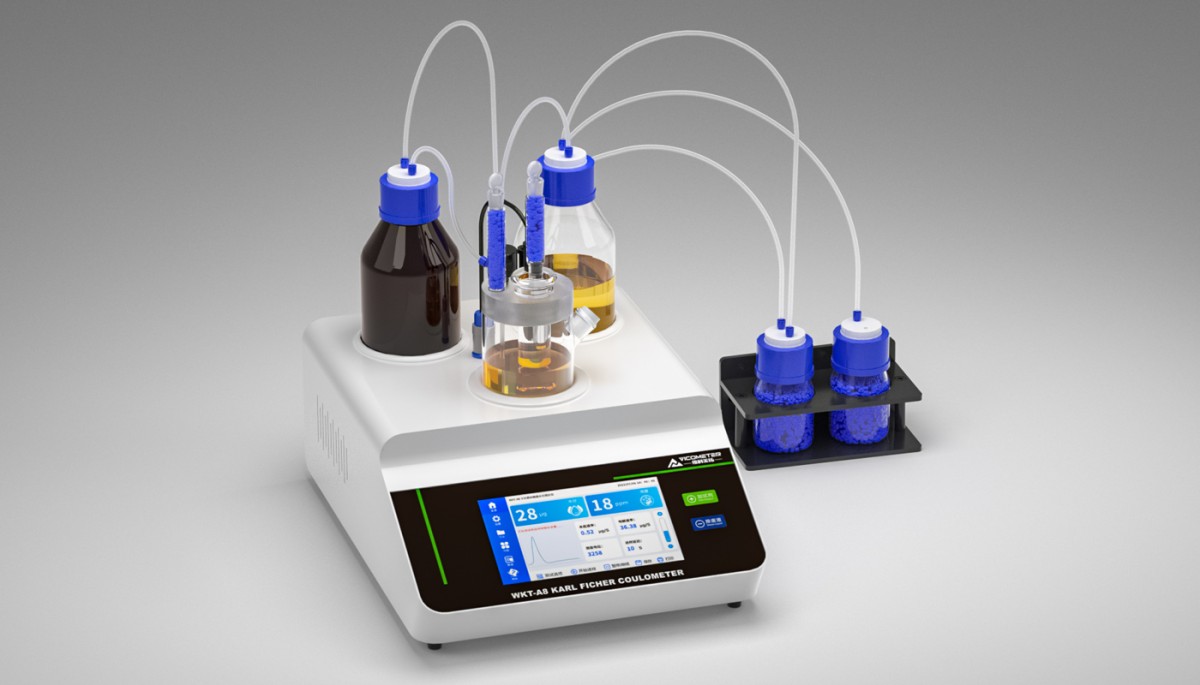 WKT-A8全自动微量水分测定仪(自动换液)图片