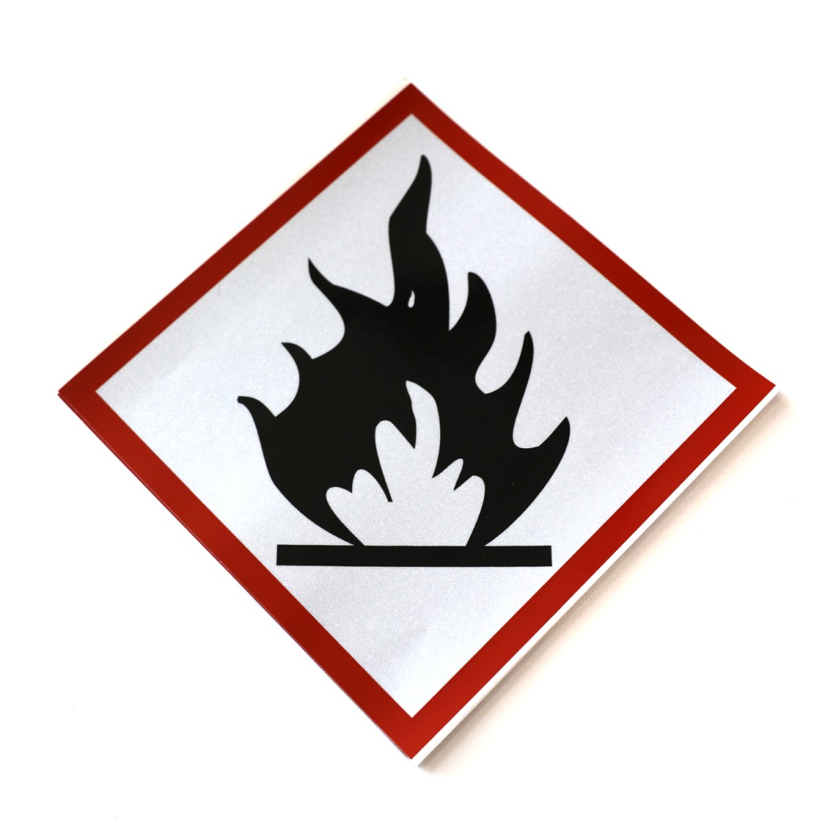 易燃物质标签图片