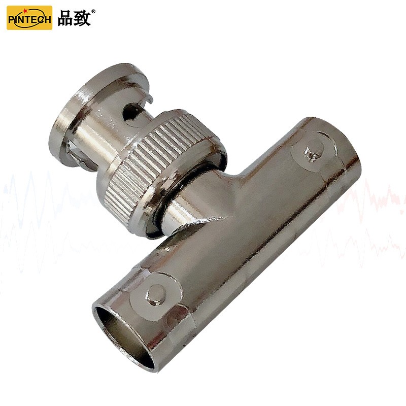 PL-35 BNC公头转母头三通转接头图片