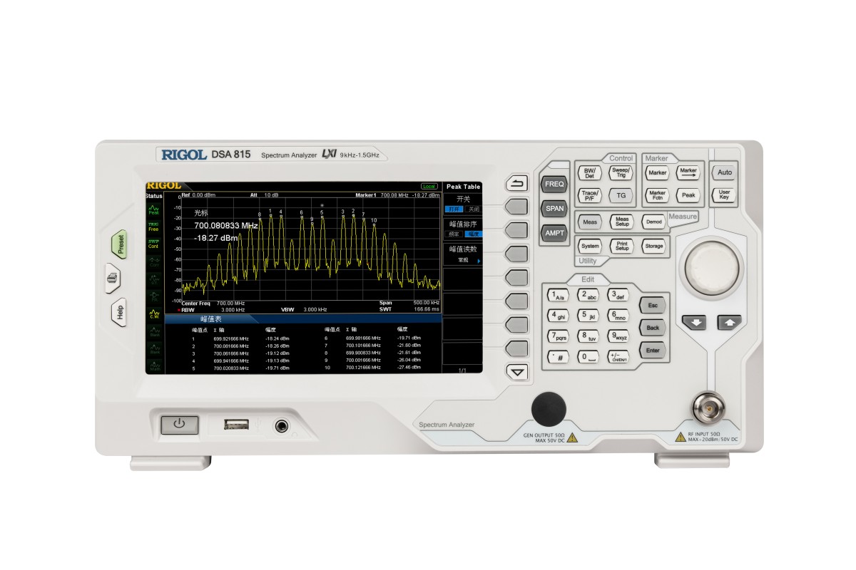 频谱分析仪DSA815图片