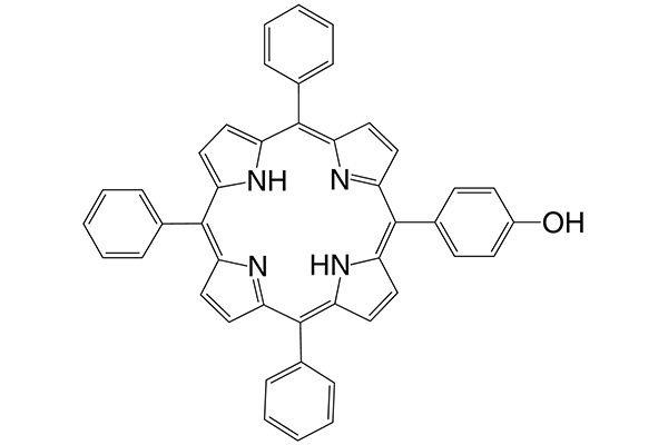 5-(4-Hydroxyphenyl)-10,15,20-triphenylporphyrin图片