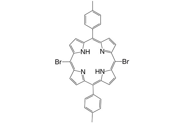 5,15-Di(p-tolyl)-10,20-dibromoporphyrin图片