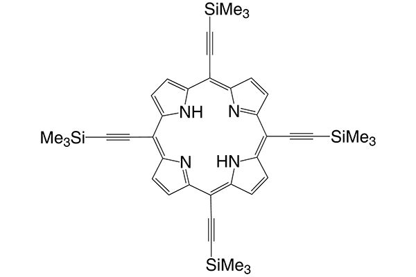 5,10,15,20-Tetra(trimethylsilylethynyl)porphyrin图片
