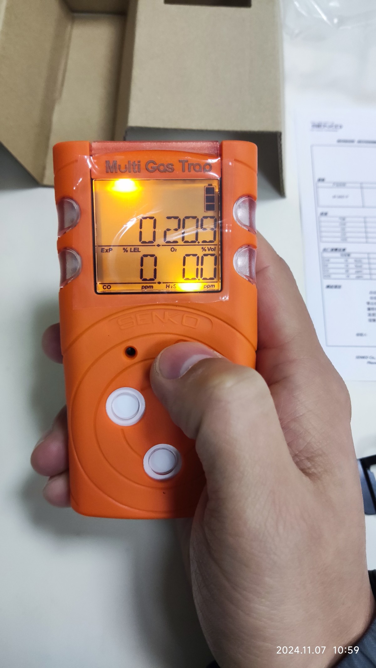 SP-MGT扩散式四合一气体检测仪图片