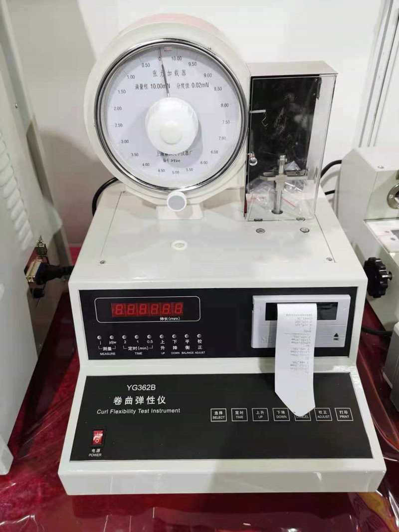 YG362B卷曲弹性仪图片