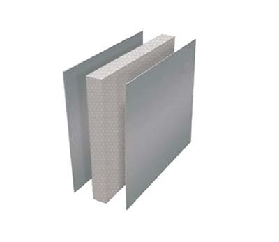 一体化钢面无机硅晶防排烟板图片