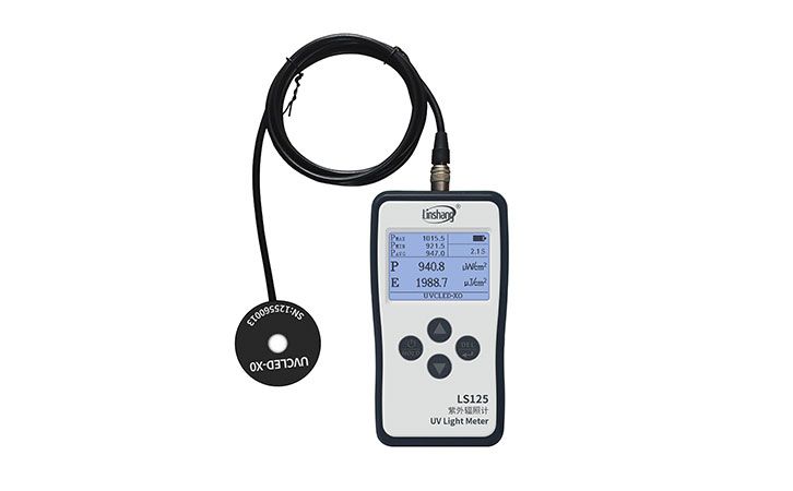 LS125紫外线测试仪主机+UVCLED-X0探头图片