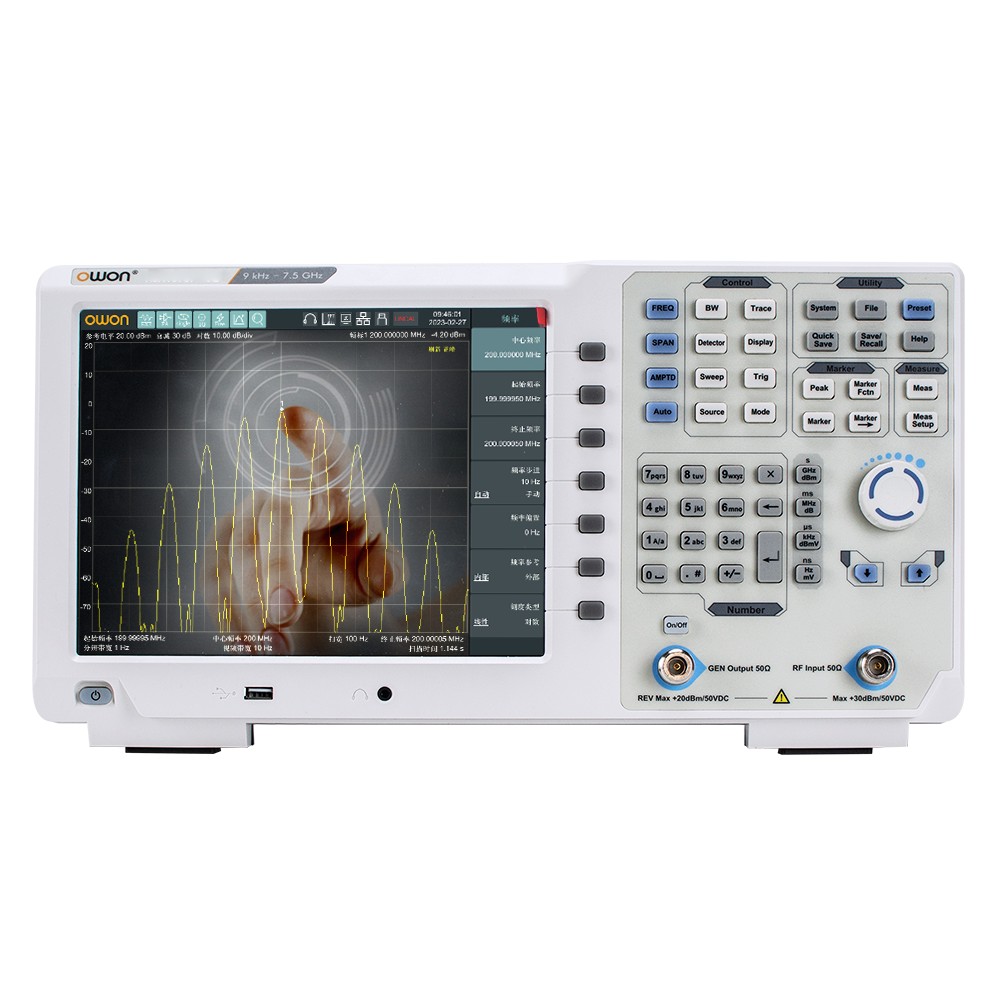 NSA1015P触控屏频谱分析仪图片