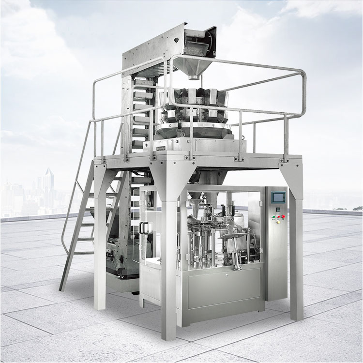 Pre-made bag to bag packaging machine图片