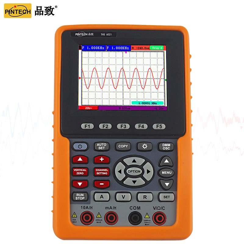 20MHz单通道手持示波器THS6021图片