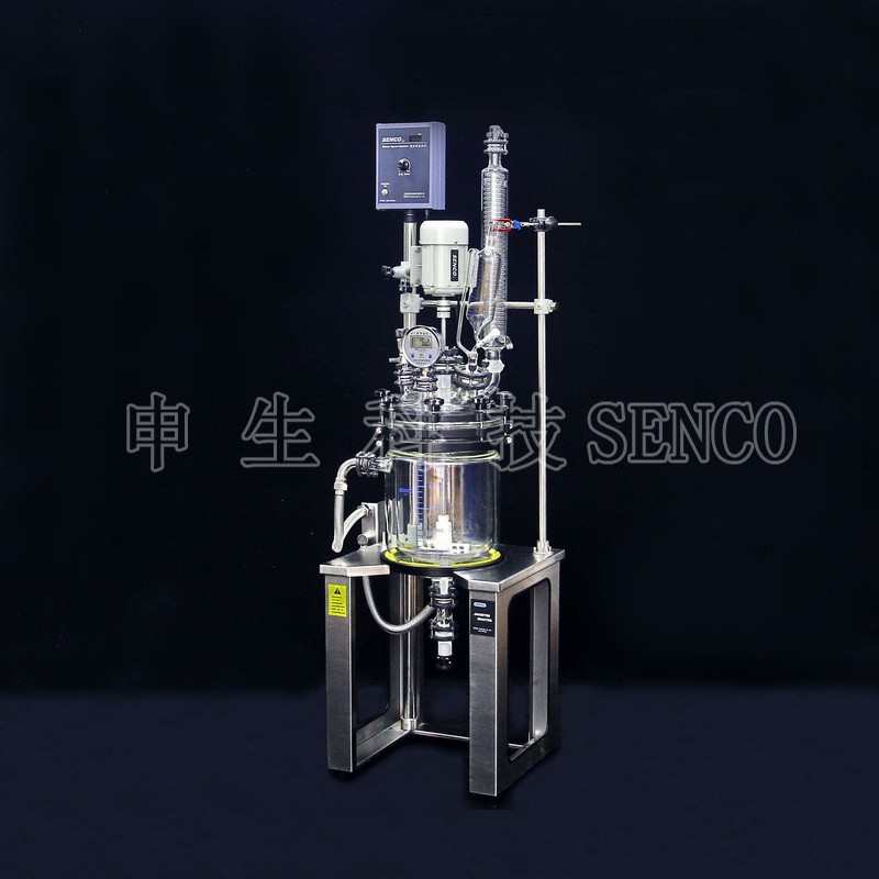 开盖式夹层玻璃反应釜FC1003图片