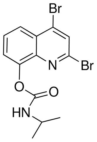 2,4-DIBROMO-8-QUINOLYL N-ISOPROPYLCARBAMATE