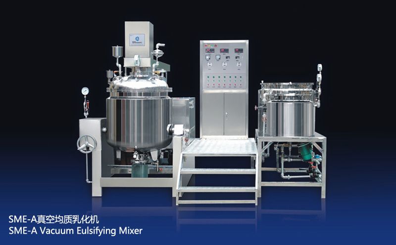 SME-A 1000L下均质真空均质乳化机图片