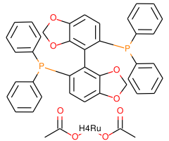 Diacetato[(S)-(-)-5,5'-bis(diphenylphosphino)-4,4'-bi-1,3-benzodioxole]ruthenium(II) Ru(OAc)2[(S)-segphos?]