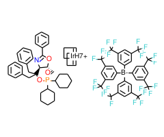 ((4R,5R)-(+)-O-[1-Benzyl-1-(5-methyl-2-phenyl-4,5-dihydrooxazol-4-yl)-2-phenylethyl] (dicyclohexylphosphinite)(1,5-COD)iridium(I) tetrakis(3,5-bis(trifluoromethyl)phenylborate